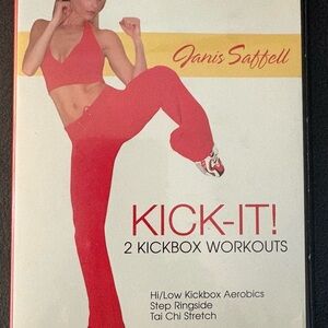 Kick-It! 2 Kickbox Workouts DVD - Red